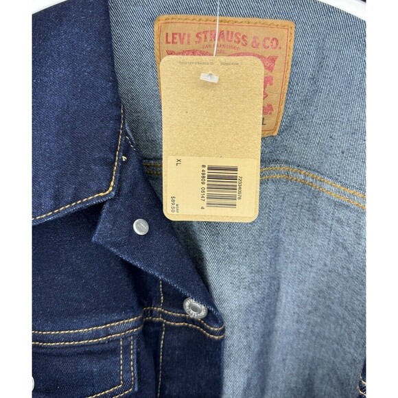 Levi's Men's Trucker Jacket Rinse X-Large - Picture 3 of 3